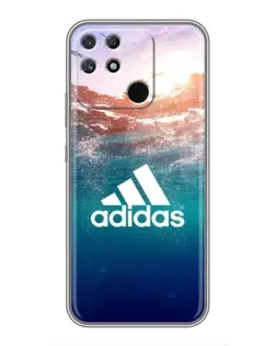 Чохол для Realme NARZO 30A з картинкою «Океанська глибина адідас»