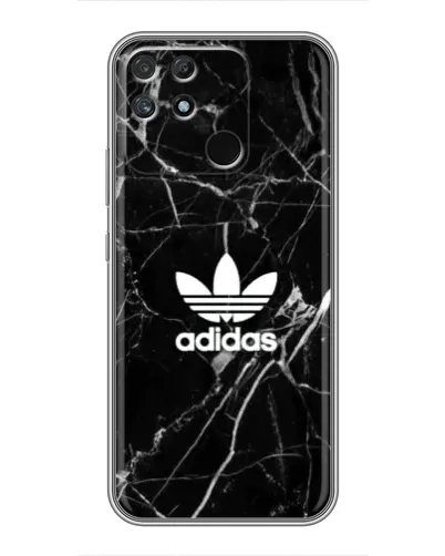 Чохол для Realme NARZO 30A з картинкою «Білий мармур Adidas»