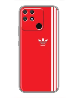 Чохол для Realme NARZO 30A з картинкою «Червоний мінімалізм Adidas»
