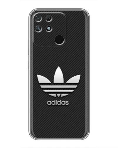 Чохол для Realme NARZO 30A з картинкою «Adidas Карбонова текстура»
