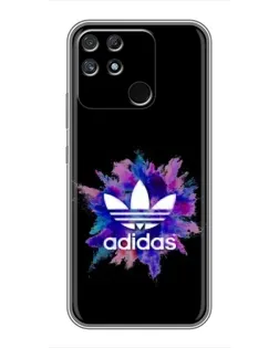 Чохол для Realme NARZO 30A з картинкою «Вибух фарб Adidas»