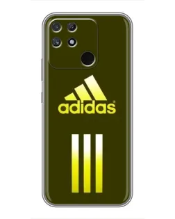 Чохол для Realme NARZO 30A з картинкою «Оливковий градієнт Adidas»