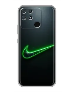 Чохол для Realme NARZO 30A з картинкою «Неоновий контур Nike» Чохол для Realme NARZO 30A з картинкою «Неоновий контур Nike»