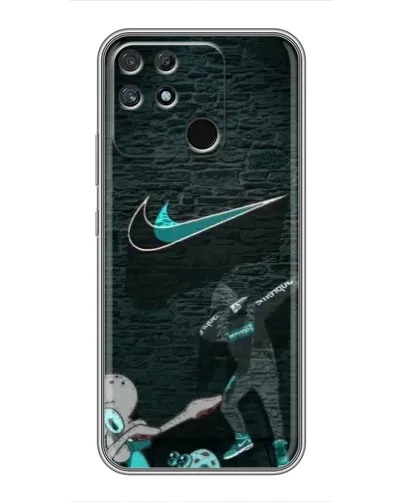 Чохол для Realme NARZO 30A з картинкою «Спортивний арт Nike»