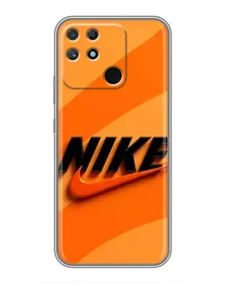 Чохол для Realme NARZO 30A з картинкою «Помаранчевий драйв Nike»
