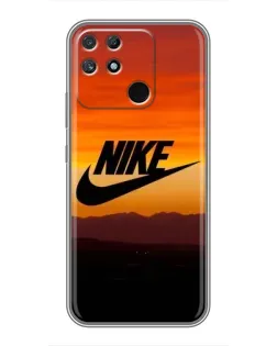 Чохол для Realme NARZO 30A з картинкою «Nike — вечірній горизонт»