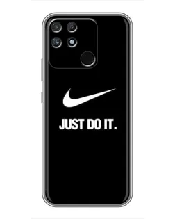Чохол для Realme NARZO 30A з картинкою «Класичний принт Nike»