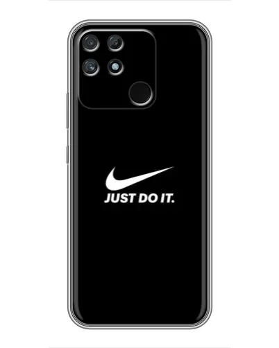 Чохол для Realme NARZO 30A з картинкою «Мінімалізм від Nike»
