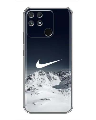 Чохол для Realme NARZO 30A з картинкою «Nike — зимові гори»