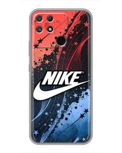 Чохол для Realme NARZO 30A з картинкою «Градієнтний принт Найк»