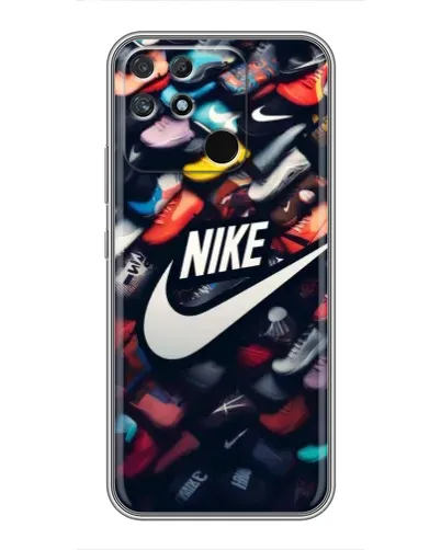 Чохол для Realme NARZO 30A з картинкою «Колекція кросівок Nike»