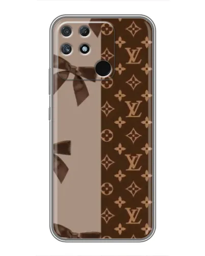 Чохол для Realme NARZO 30A з картинкою «Louis Vuitton — банти»