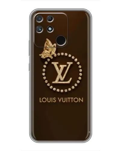 Чохол для Realme NARZO 30A з картинкою «LV — золота печатка»