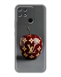 Чохол для Realme NARZO 30A з картинкою «Червоне яблуко LV»