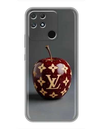 Чохол для Realme NARZO 30A з картинкою «Червоне яблуко LV»