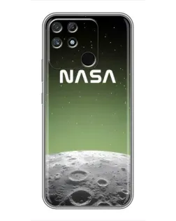 Чохол для Realme NARZO 30A з картинкою «NASA — місячний градієнт»