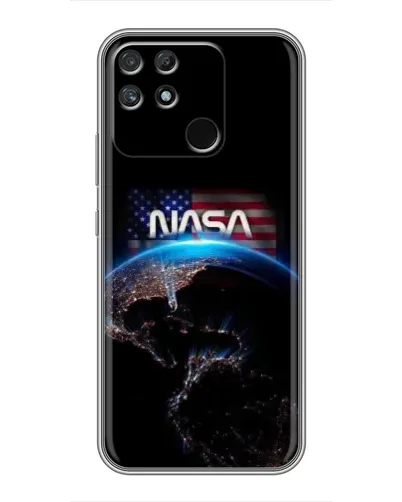 Чохол для Realme NARZO 30A з картинкою «Земля з космосу NASA»