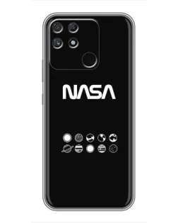 Чохол для Realme NARZO 30A з картинкою «NASA — технічний принт»