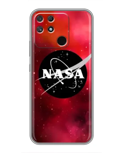 Чохол для Realme NARZO 30A з картинкою «NASA — червона туманність»