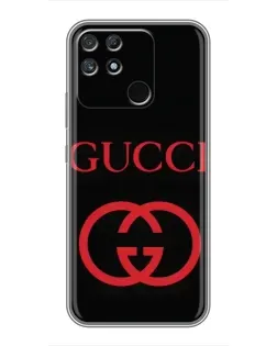 Чохол для Realme NARZO 30A з картинкою «Gucci — червоний логотип»