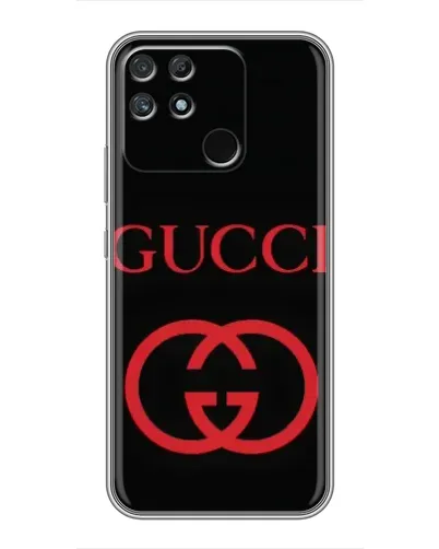 Чохол для Realme NARZO 30A з картинкою «Gucci — червоний логотип»