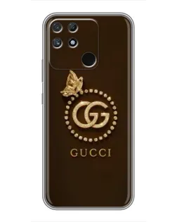 Чохол для Realme NARZO 30A з картинкою «Gucci — золотий метелик»