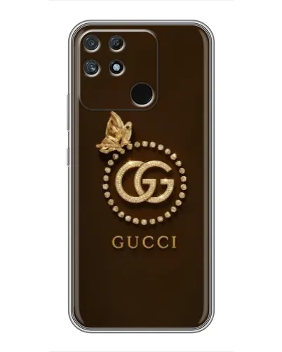 Чохол для Realme NARZO 30A з картинкою «Gucci — золотий метелик»