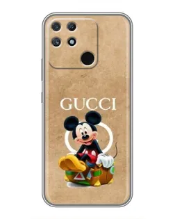Чохол для Realme NARZO 30A з картинкою «Міккі Маус Gucci — крафт»