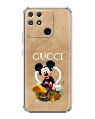 Чохол для Realme NARZO 30A з картинкою «Міккі Маус Gucci — крафт»