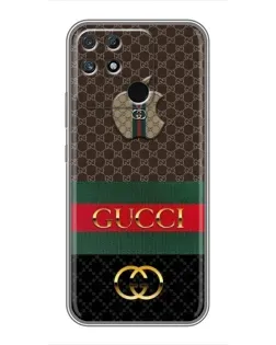Чохол для Realme NARZO 30A з картинкою «Gucci — брендований десерт»