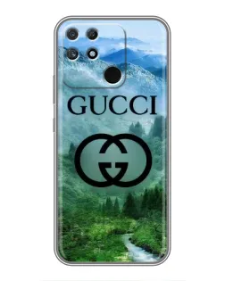 Чохол для Realme NARZO 30A з картинкою «Gucci — гірський пейзаж»