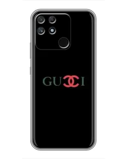 Чохол для Realme NARZO 30A з картинкою «Gucci — червоний градієнт»