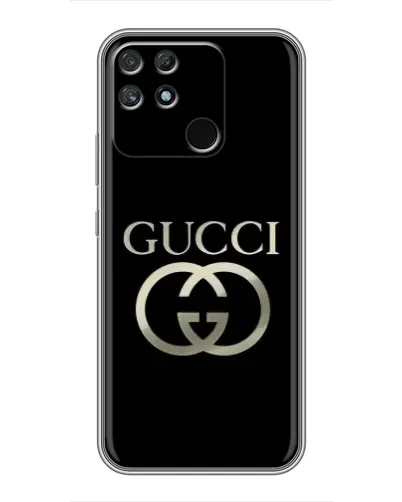 Чохол для Realme NARZO 30A з картинкою «Gucci — золото на чорному» Чохол для Realme NARZO 30A з картинкою «Gucci — золото на чорному»