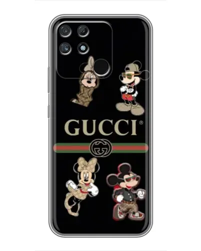Чохол для Realme NARZO 30A з картинкою «Gucci — герої Disney та монограма» Чохол для Realme NARZO 30A з картинкою «Gucci — герої Disney та монограма»