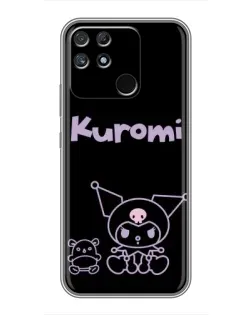 Чохол для Realme NARZO 30A з картинкою «Kuromi — чорний мінімалізм» Чохол для Realme NARZO 30A з картинкою «Kuromi — чорний мінімалізм»