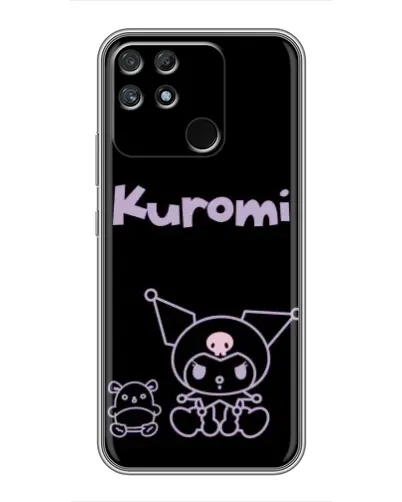 Чохол для Realme NARZO 30A з картинкою «Kuromi — чорний мінімалізм» Чохол для Realme NARZO 30A з картинкою «Kuromi — чорний мінімалізм»