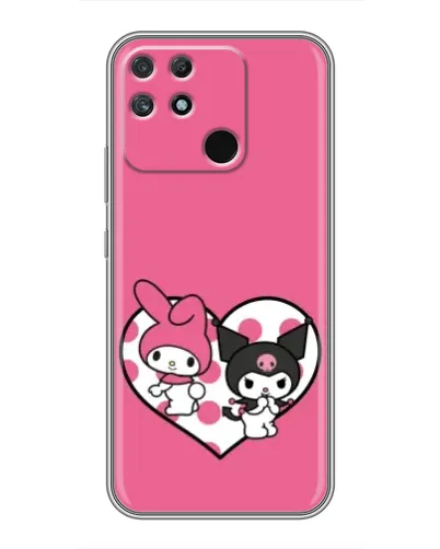 Чохол для Realme NARZO 30A з картинкою «Kuromi та My Melody» Чохол для Realme NARZO 30A з картинкою «Kuromi та My Melody»