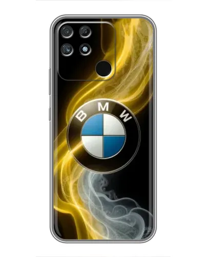 Чохол для Realme NARZO 30A з картинкою «Золотистий дим BMW» Чохол для Realme NARZO 30A з картинкою «Золотистий дим BMW»