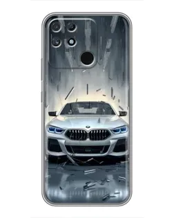 Чохол для Realme NARZO 30A з картинкою «BMW у світлі фар»
