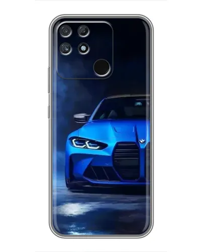 Чохол для Realme NARZO 30A з картинкою «Блакитна BMW M4» Чохол для Realme NARZO 30A з картинкою «Блакитна BMW M4»