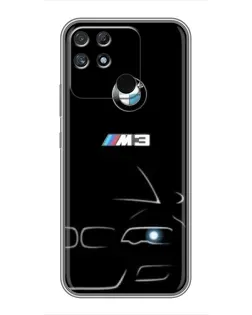 Чохол для Realme NARZO 30A з картинкою «Мінімалістичний принт BMW M3»