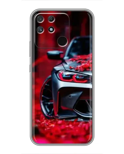 Чохол для Realme NARZO 30A з картинкою «Спортивна BMW та квіти» Чохол для Realme NARZO 30A з картинкою «Спортивна BMW та квіти»