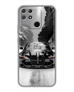 Чехол для Realme NARZO 30A с картинкой «BMW — акварельный дрифт»