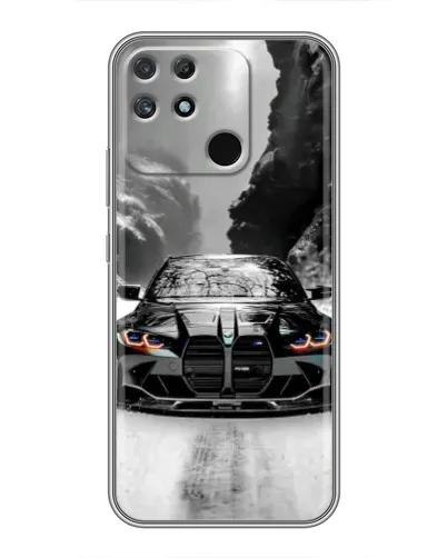 Чехол для Realme NARZO 30A с картинкой «BMW — акварельный дрифт» Чехол для Realme NARZO 30A с картинкой «BMW — акварельный дрифт»