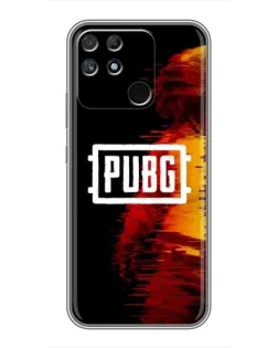 Чохол для Realme NARZO 30A з картинкою «Яскравий логотип PUBG»