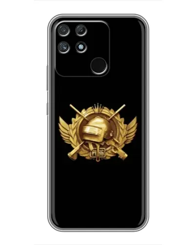 Чехол для Realme NARZO 30A с картинкой «PUBG — оранжевый градиент» Чехол для Realme NARZO 30A с картинкой «PUBG — оранжевый градиент»