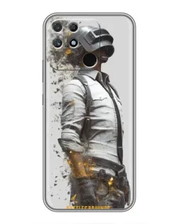 Чохол для Realme NARZO 30A з картинкою «PUBG — боєць у пилу» Чохол для Realme NARZO 30A з картинкою «PUBG — боєць у пилу»