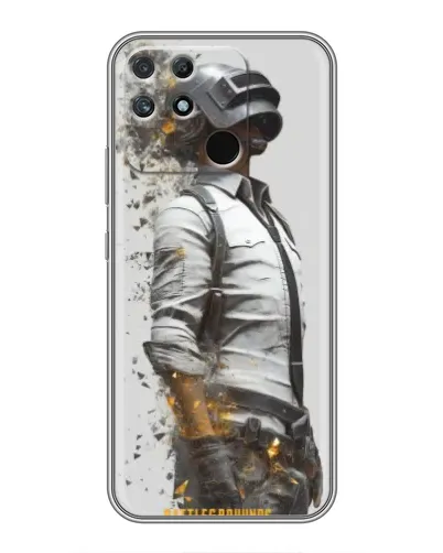 Чехол для Realme NARZO 30A с картинкой «PUBG — боец в пыли» Чехол для Realme NARZO 30A с картинкой «PUBG — боец в пыли»