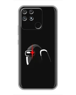 Чохол для Realme NARZO 30A з картинкою «Among Us шолом» Чохол для Realme NARZO 30A з картинкою «Among Us шолом»