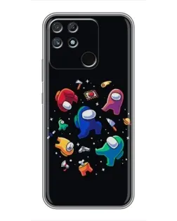 Чохол для Realme NARZO 30A з картинкою «Among Us космос»